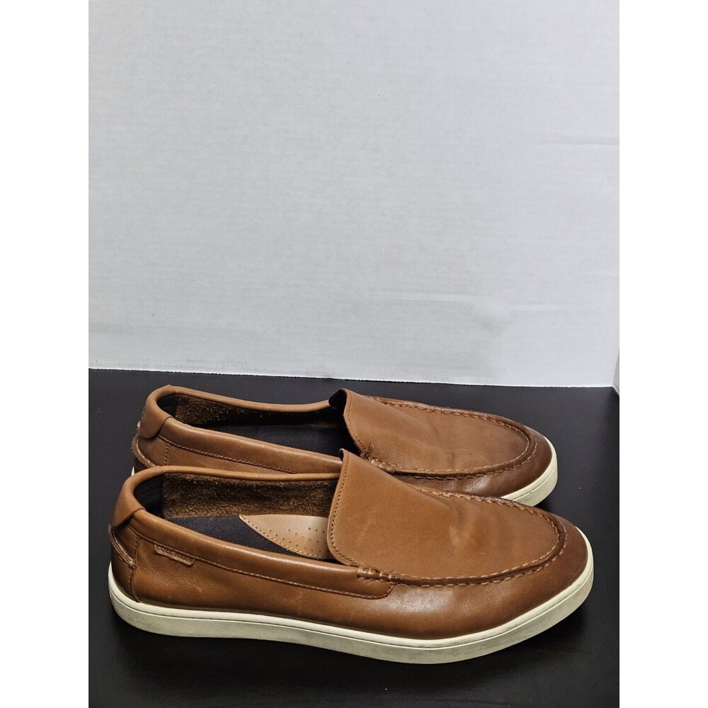Sz 11 - Mens Cole Haan Grand Neoclassic Venetian Loafers - British Tan